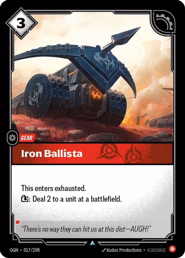 Iron Ballista - Uncommon (017/298)