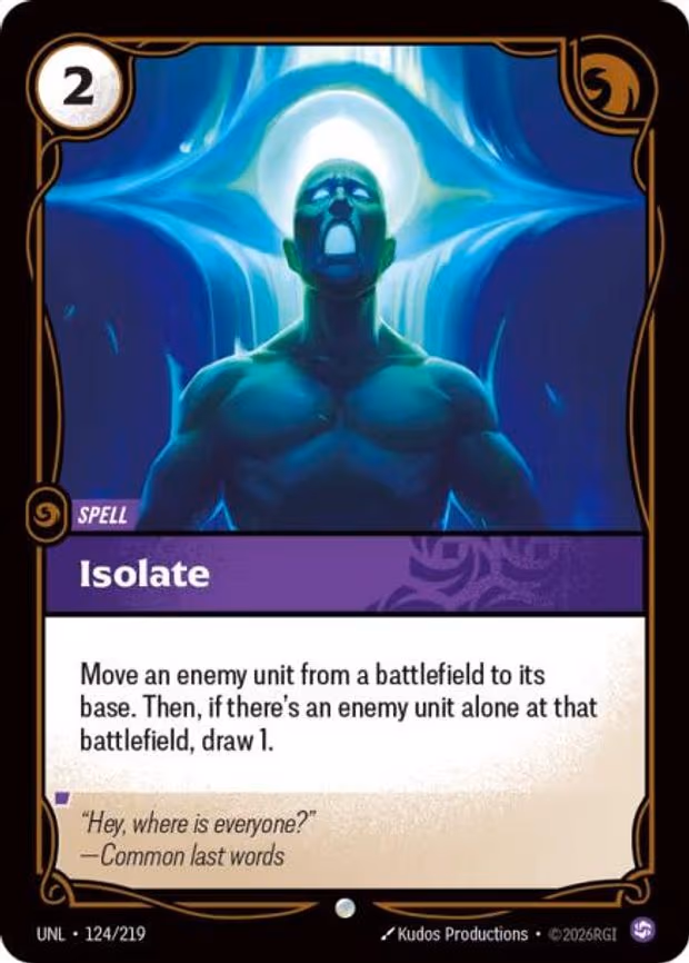 Isolate - Common (124/219)