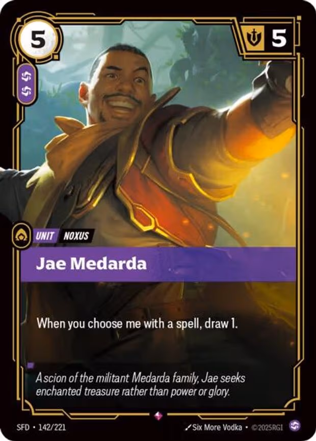 Jae Medarda - Rare (142/221)