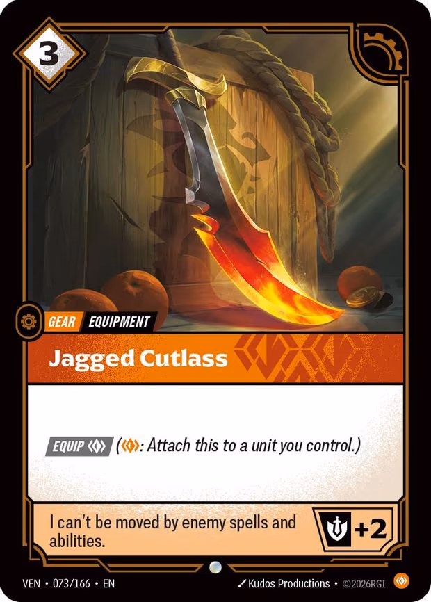 Jagged Cutlass - Common (073/166)