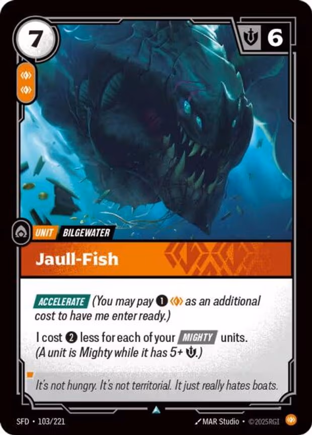 Jaull-Fish - Uncommon (103/221)