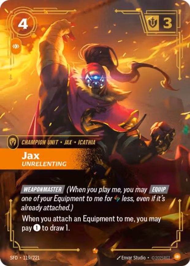 Jax - Unrelenting - Epic (119/221)