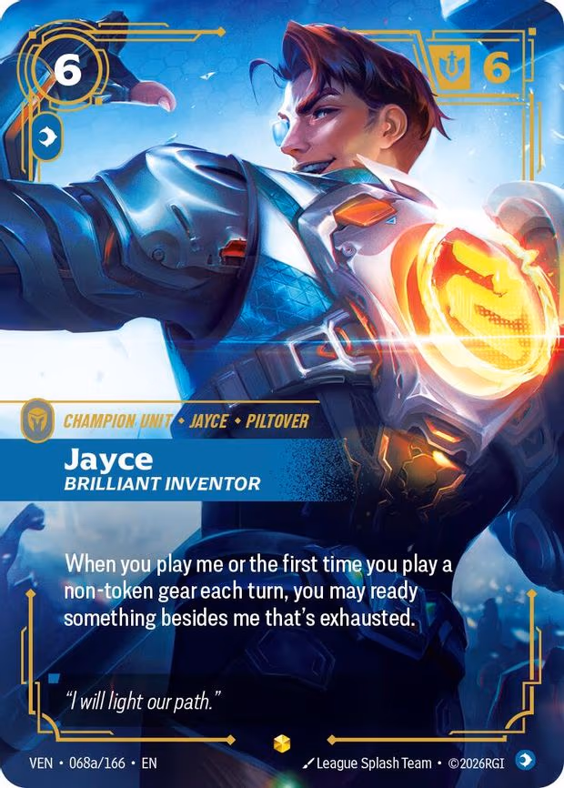Jayce - Brilliant Inventor - Epic (068a/166)