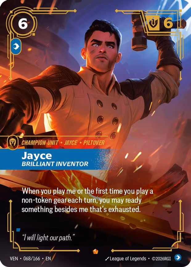 Jayce - Brilliant Inventor - Epic (068/166)