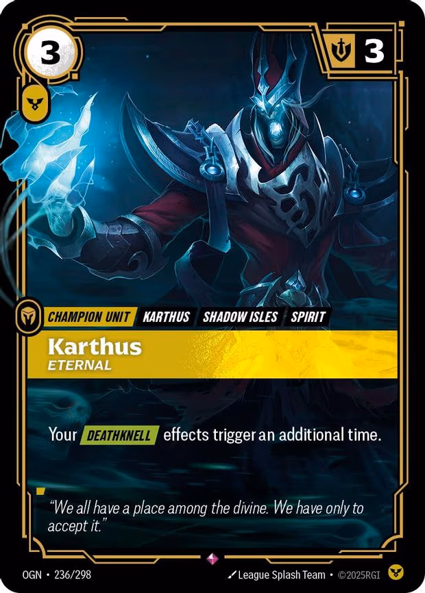 Karthus - Eternal - Rare (236/298)