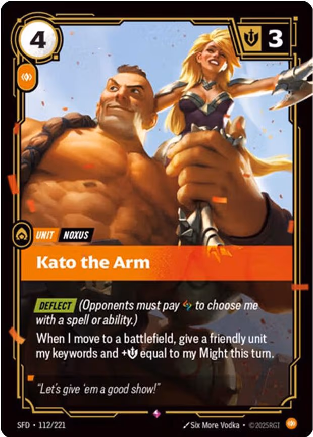 Kato the Arm - Rare (112/221)