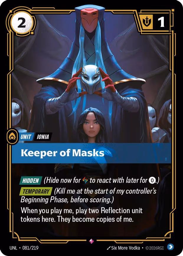 Keeper of Masks - Rare (081/219)