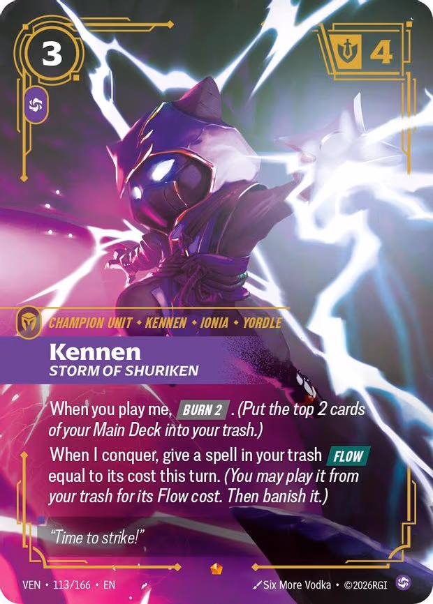 Kennen, Storm of Shuriken