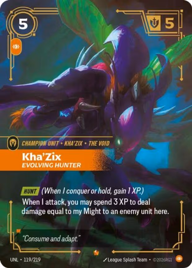 Kha'Zix - Evolving Hunter - Epic (119/219)