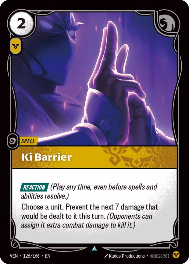Ki Barrier - Uncommon (126/166)