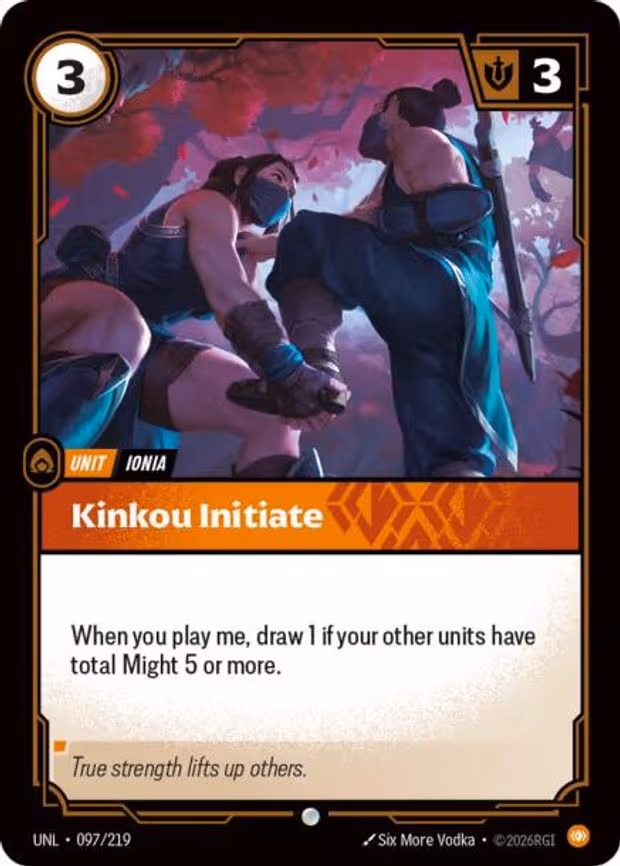 Kinkou Initiate - Common (097/219)