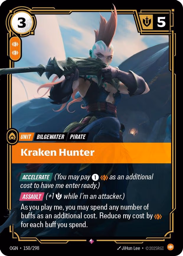 Kraken Hunter - Rare (150/298)