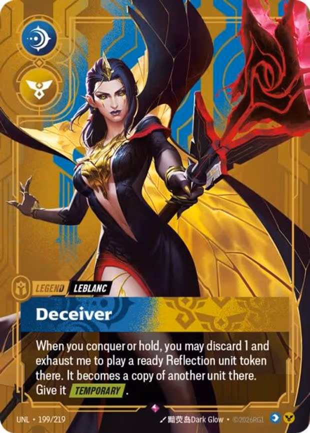 LeBlanc - Deceiver - Rare (199/219)