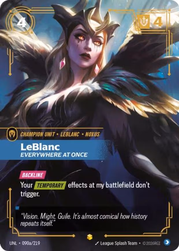 LeBlanc - Everywhere At Once - Showcase (090a/219)