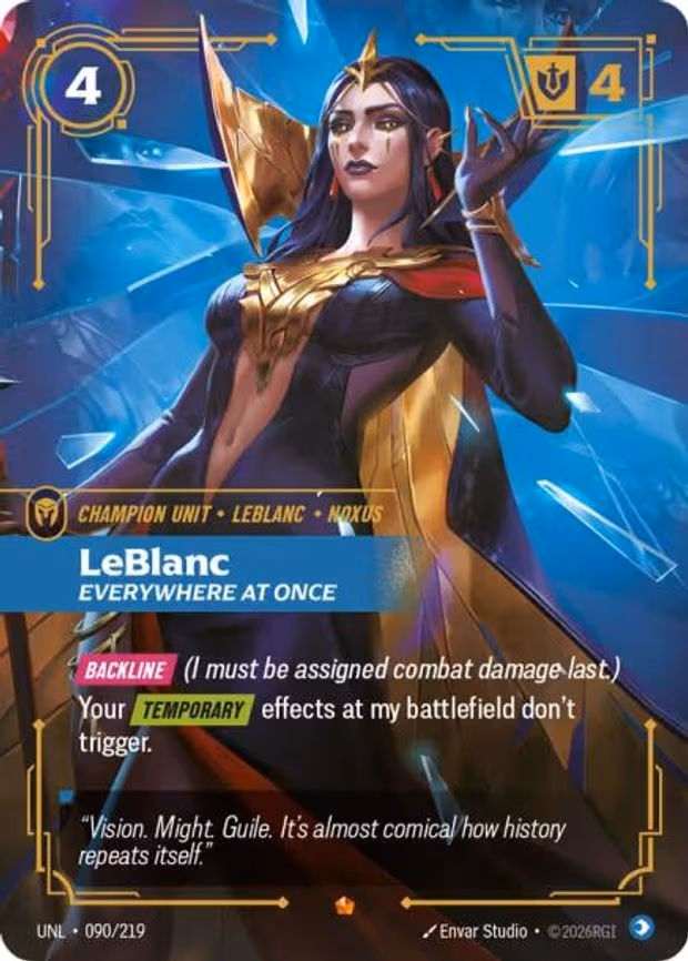 LeBlanc - Everywhere At Once - Epic (090/219)