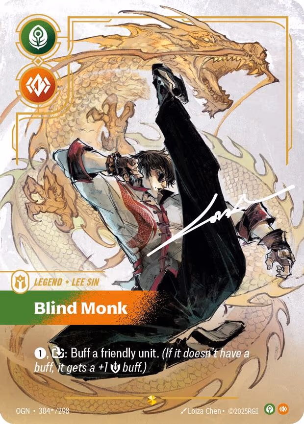 Lee Sin - Blind Monk (Signature) - Showcase (304*/298)