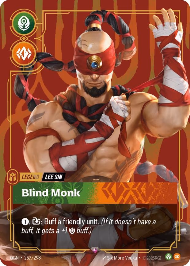 Lee Sin - Blind Monk - Rare (257/298)