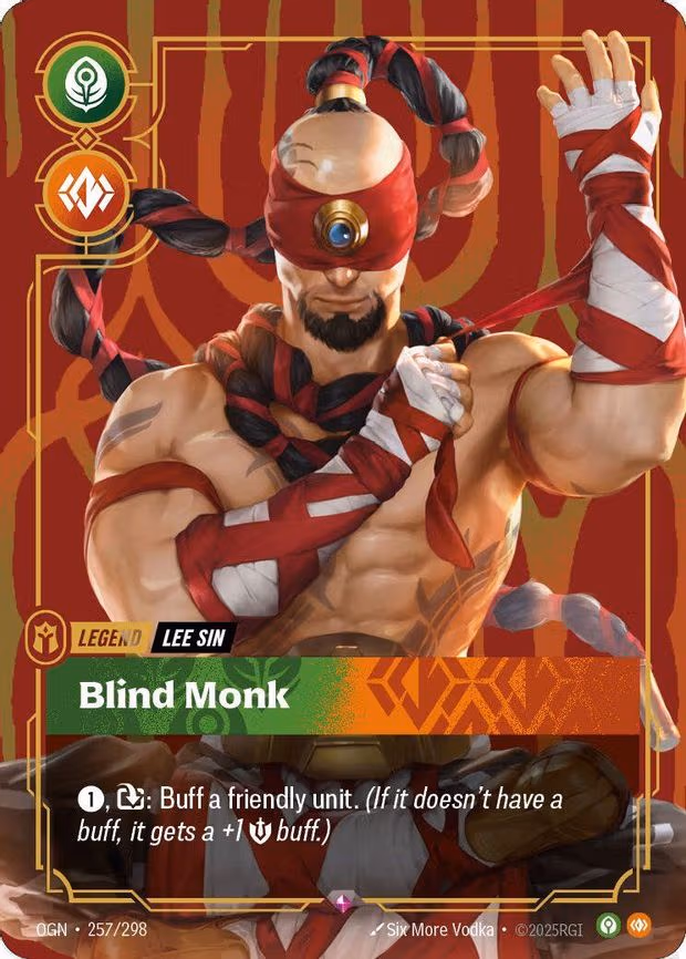Lee Sin - Blind Monk (Metal) (Best Of) - Promo (257/298)