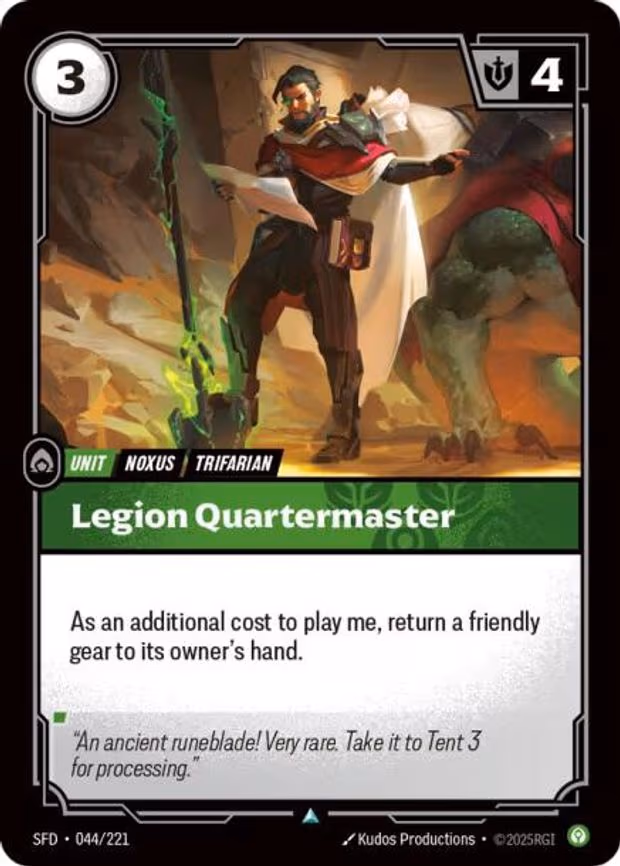 Legion Quartermaster - Uncommon (044/221)