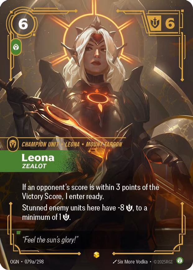 Leona - Zealot - Showcase (079a/298)