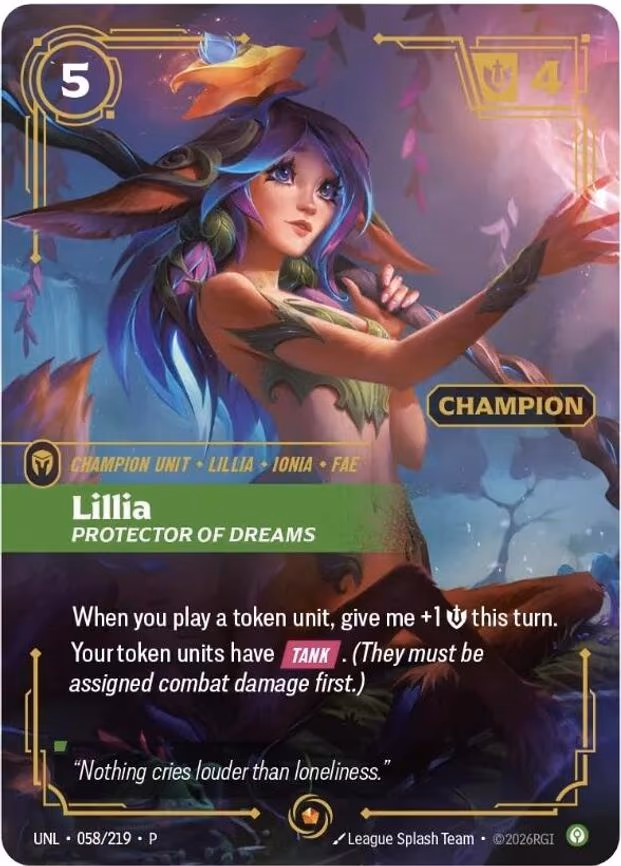 Lillia - Protector of Dreams - Promo (058/219)