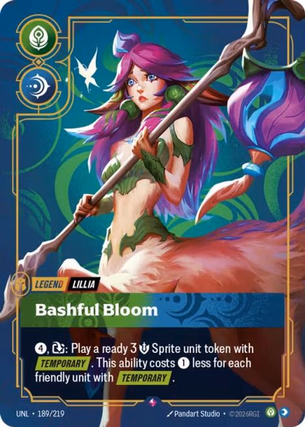 Lillia - Bashful Bloom - Rare (189/219)