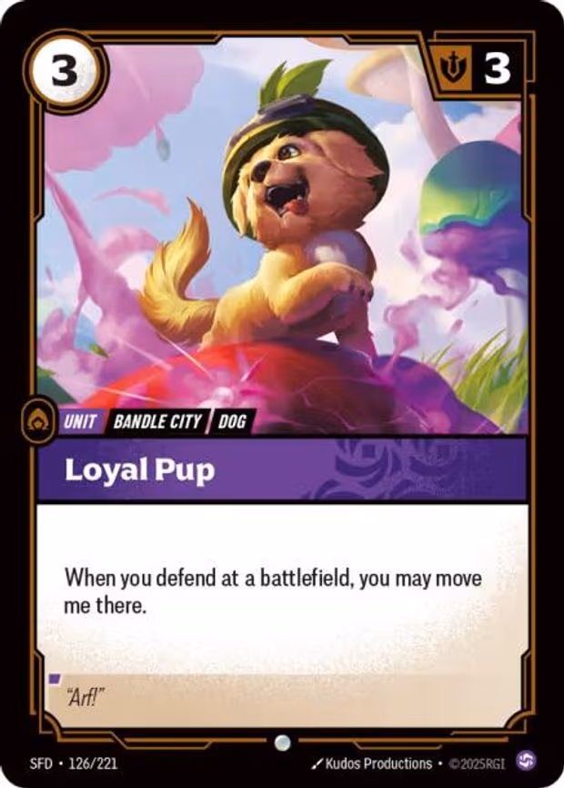Loyal Pup - Common (126/221)