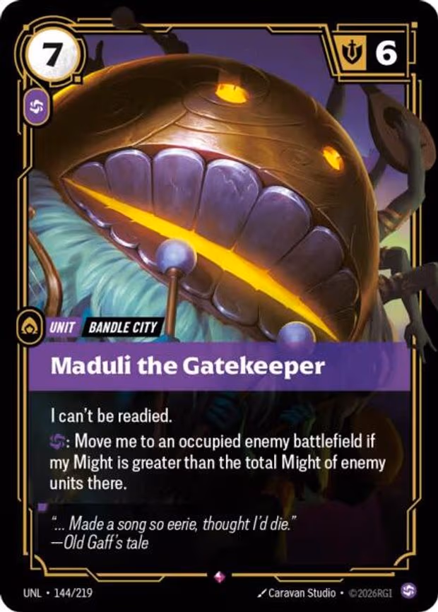Maduli the Gatekeeper - Rare (144/219)