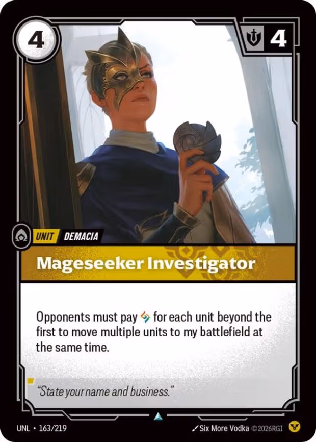 Mageseeker Investigator - Uncommon (163/219)