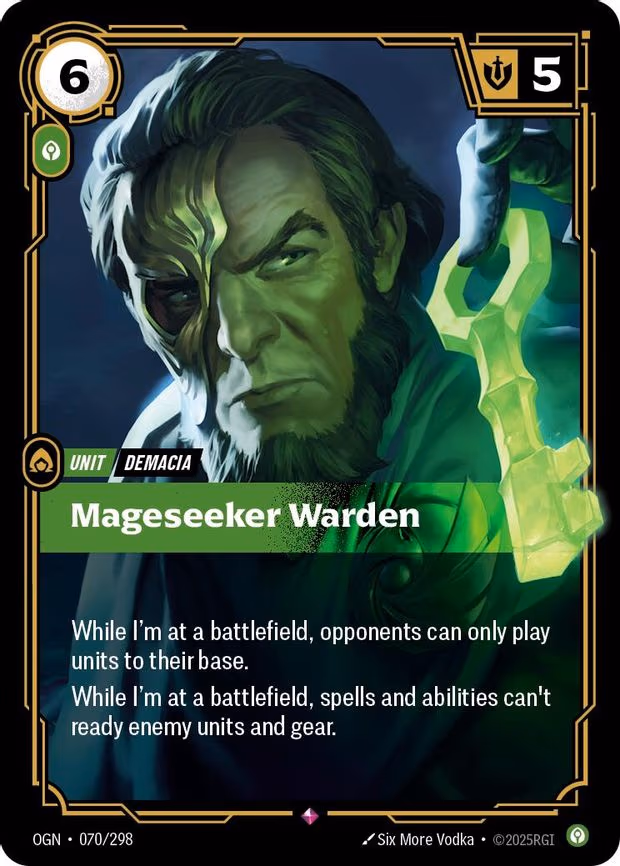 Mageseeker Warden - Rare (070/298)