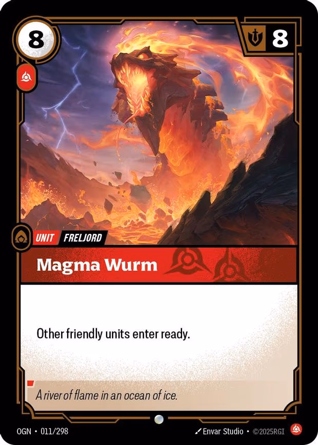 Magma Wurm - Common (011/298)