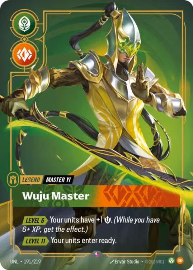 Master Yi - Wuju Master - Rare (191/219)