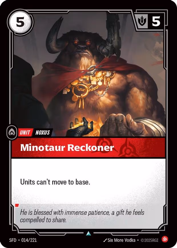Minotaur Reckoner - Uncommon (014/221)