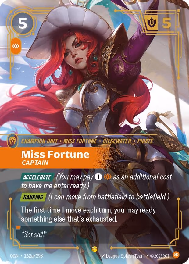 Miss Fortune - Captain - Showcase (162a/298)