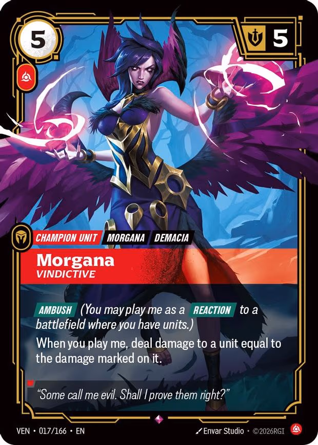 Morgana - Vindictive - Rare (017/166)