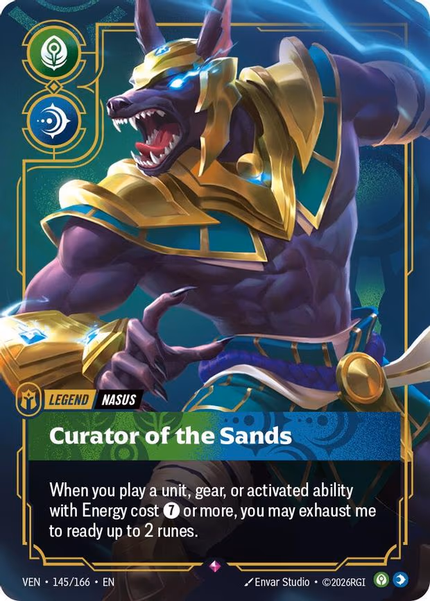 Nasus - Curator of the Sands - Rare (145/166)