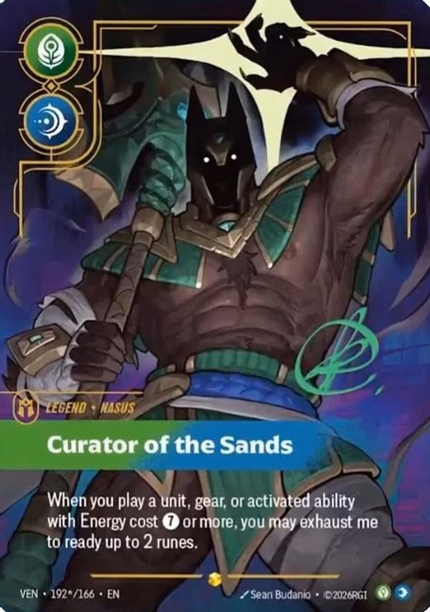 Nasus - Curator of the Sands (Signature) - Showcase (192*/166)