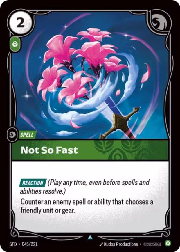Not So Fast
