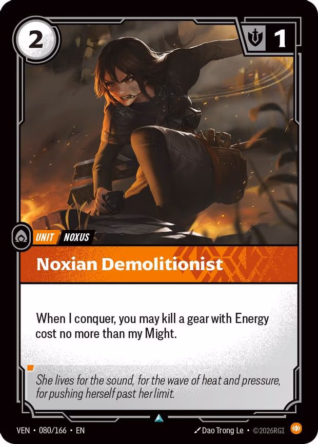 Noxian Demolitionist - Uncommon (080/166)
