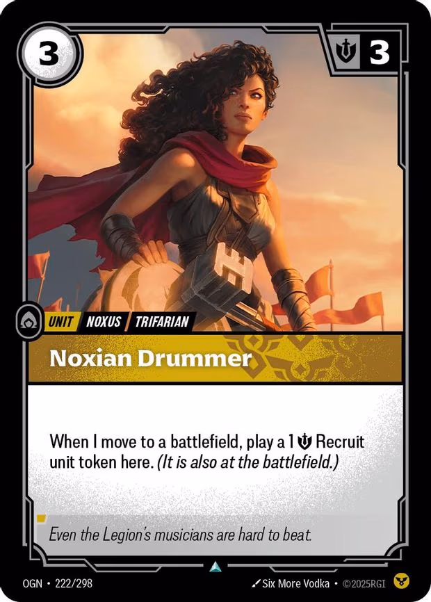 Noxian Drummer - Uncommon (222/298)