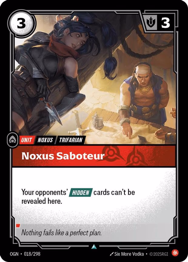 Noxus Saboteur - Uncommon (018/298)
