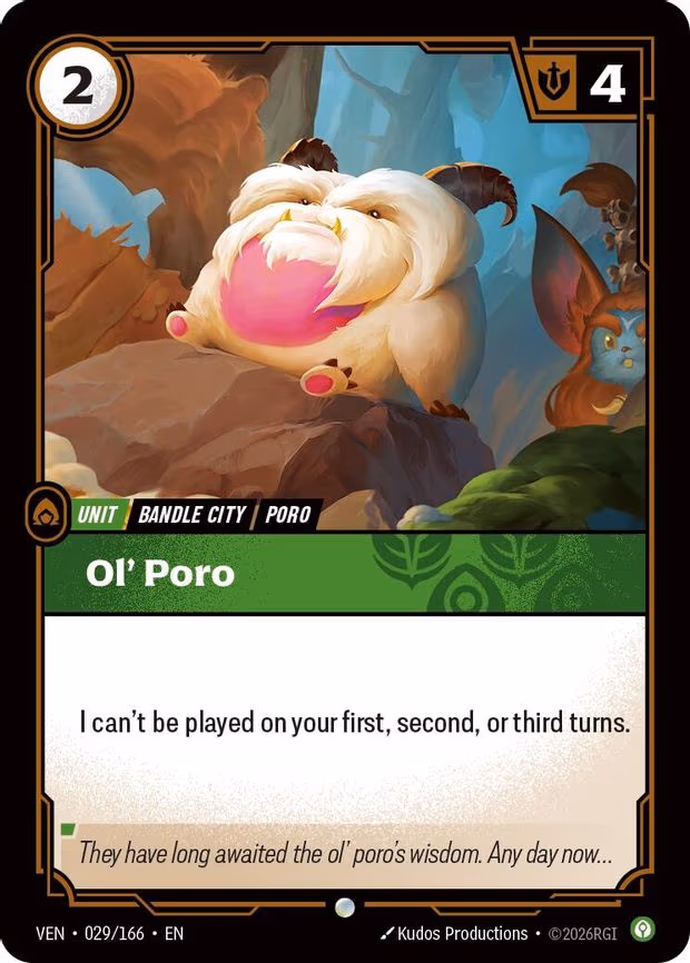 Ol' Poro - Common (029/166)