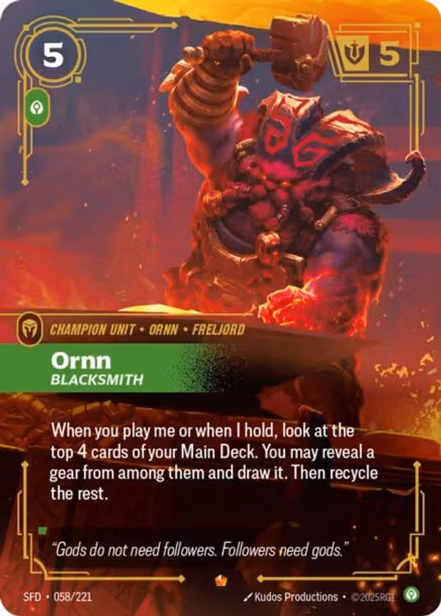 Ornn - Blacksmith - Epic (058/221)