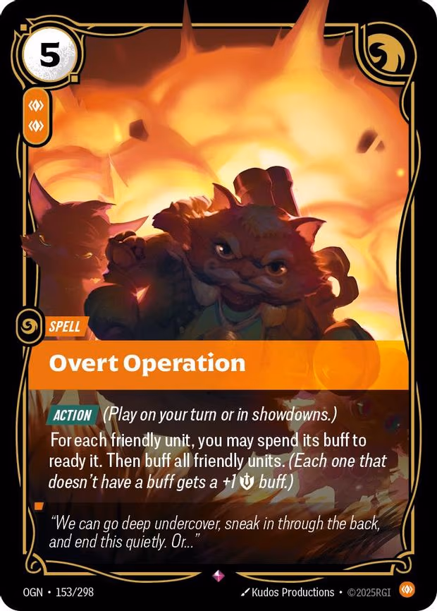 Overt Operation - Rare (153/298)