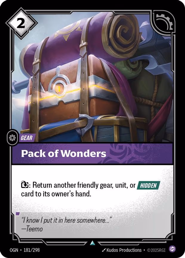 Pack of Wonders - Uncommon (181/298)