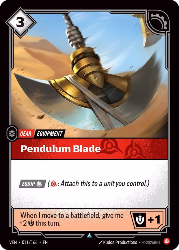 Pendulum Blade - Uncommon (011/166)