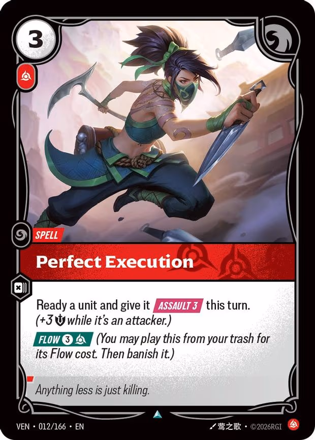 Perfect Execution - Uncommon (012/166)