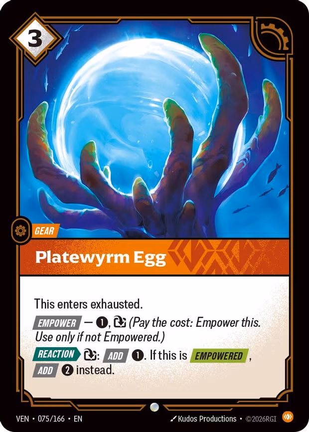 Platewyrm Egg - Common (075/166)