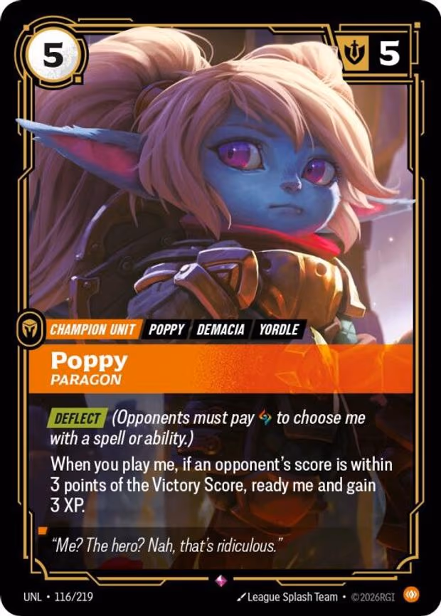 Poppy - Paragon - Rare (116/219)