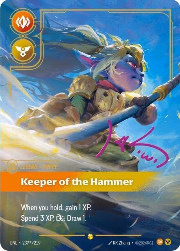 Poppy - Keeper of the Hammer (Signature)